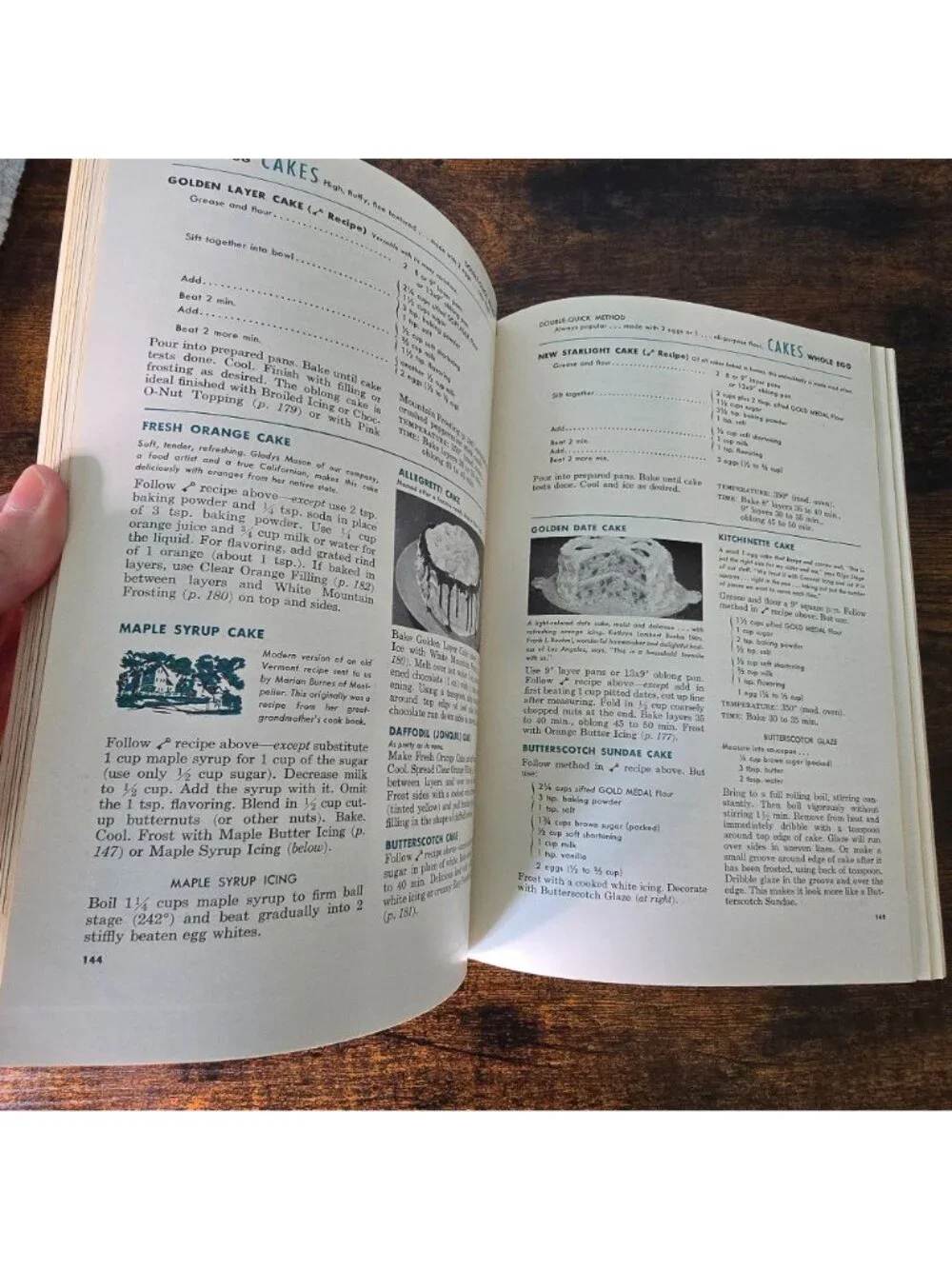 Betty Crockers Picture Cook Book Revised & Enlarged Hardcover 1950s Vintage